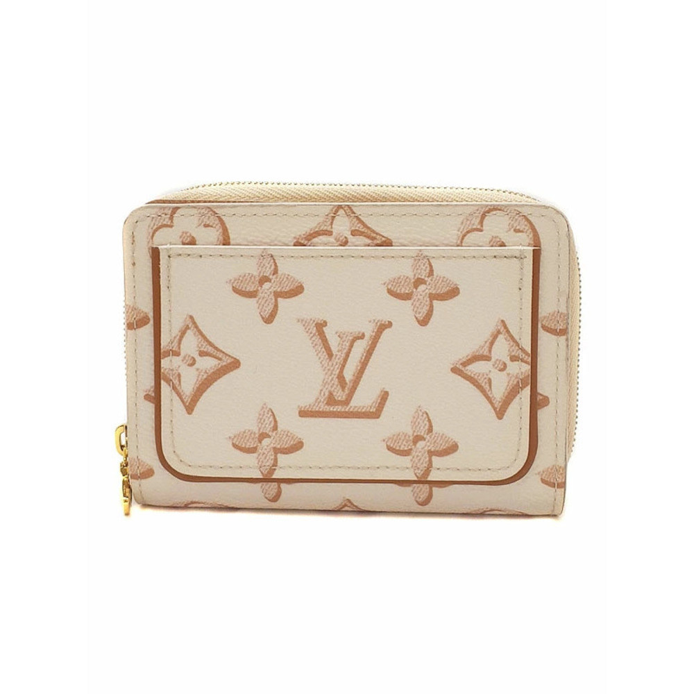 Louis Vuitton Monogram Dune Portefeuille Lou Bi fold Short Wallet